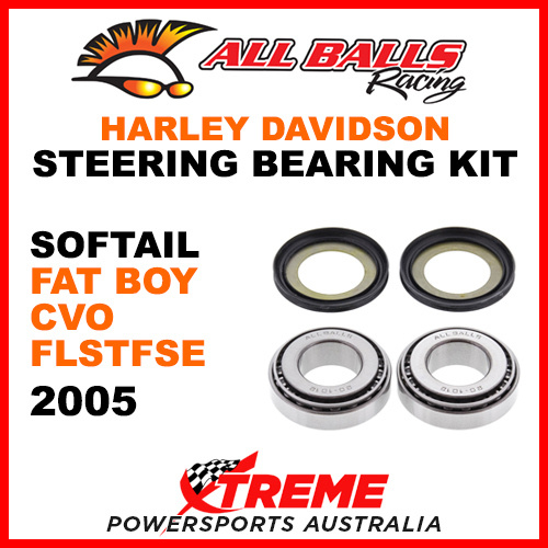 22-1032 HD Softail Fat Boy CVO FLSTFSE 2005 Steering Head Stem Bearing Kit