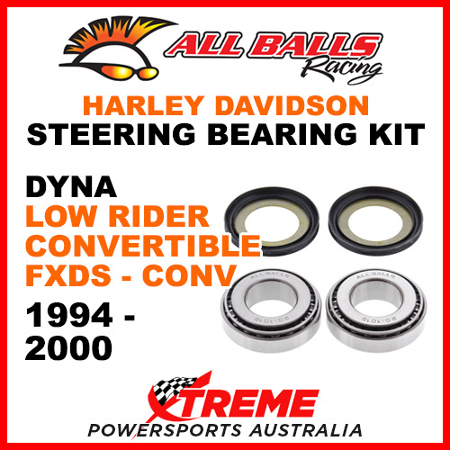 22-1032 HD Dyna Low Rider Convert FXDS-CONV 1994-00 Steering Head Stem Bearings