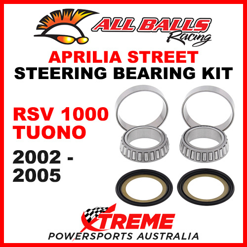 22-1039 Aprilia RSV 1000 Tuono 2002-2005 Steering Head Stem Bearing Kit