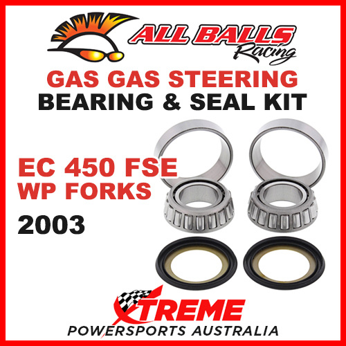 22-1044 Gas Gas EC450FSE WP 2003 Steering Head Stem Bearing Kit