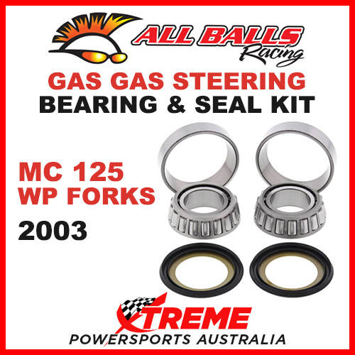 22-1044 Gas Gas MC125 MC 125 WP 2003 Steering Head Stem Bearing Kit