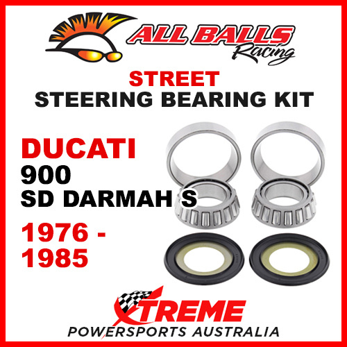 All Balls Ducati 900SD 900 SD Darmah S 1976-1985 Steering Bearing Kit 22-1062