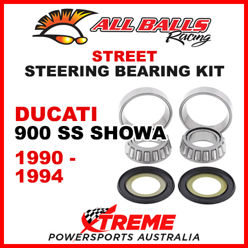 All Balls Ducati 900SS Showa 1990-1994 Steering Bearing Kit 22-1062