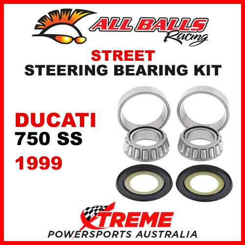 All Balls Ducati 750SS 750 SS 1999 Steering Bearing Kit 22-1062