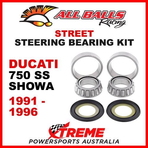 All Balls Ducati 750SS Showa 1991-1996 Steering Bearing Kit 22-1062