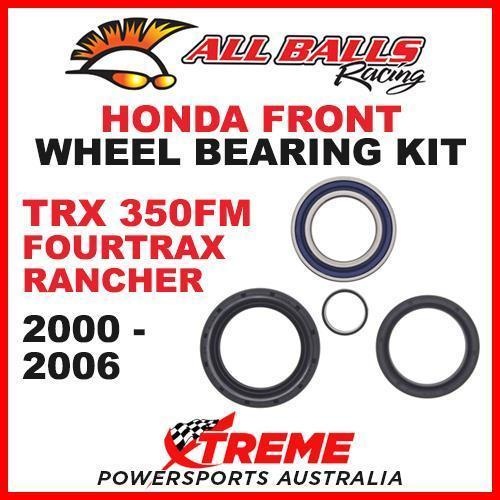 Front Wheel Bearing Kit Honda ATV TRX350FM RANCHER 2000-2006, All Balls 25-1513