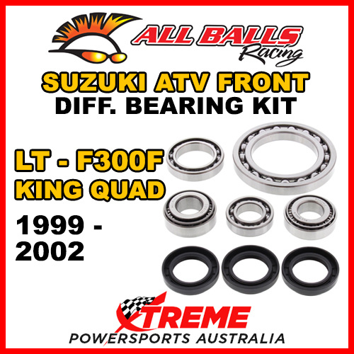 25-2022 For Suzuki LTF 300F KING QUAD 99-02 ATV FRONT DIFFERENTIAL BEARING KIT