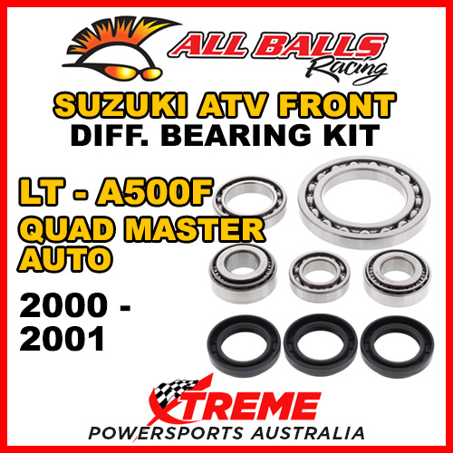 25-2022 For Suzuki LTA500F QUAD MASTER AUTO 00-01 ATV FRONT DIFFERENTIAL BEARING KIT