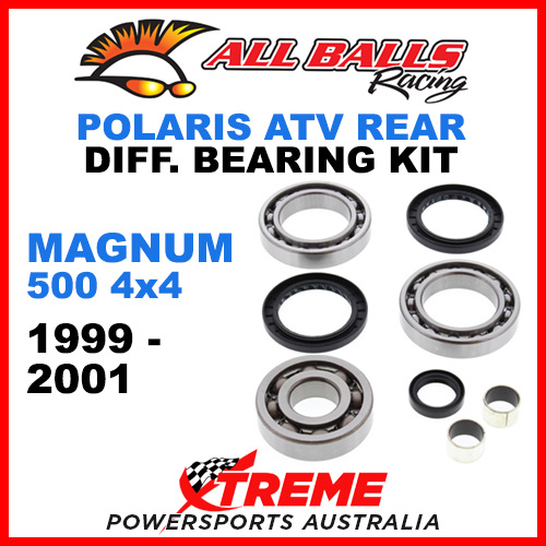 25-2056 Polaris Magnum 500 4x4 1999-2001 Rear Differential Bearing Kit