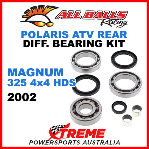 25-2056 Polaris Magnum 325 4x4 HDS 2002 Rear Differential Bearing Kit