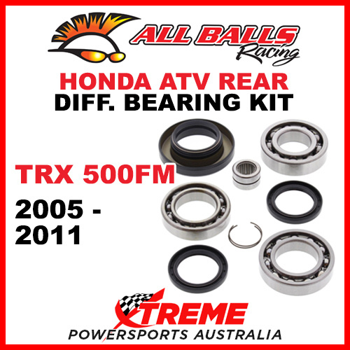 25-2061 HONDA TRX500FM 2005-2011 ATV REAR DIFFERENTIAL BEARING & SEAL KIT