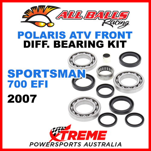 25-2065 Polaris Sportsman 700 EFI 2007 Front Differential Bearing Kit