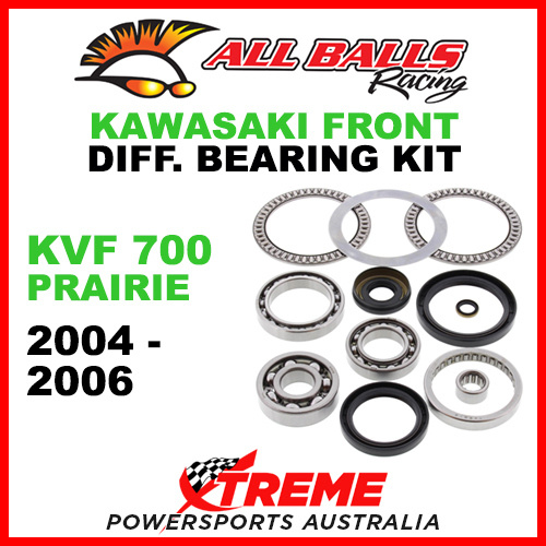 25-2066 Kawasaki KVF700 Prairie 2004-2006 Front Differential Bearing Kit