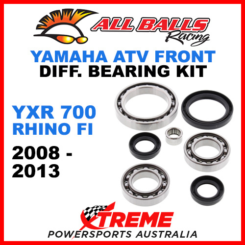 All Balls 25-2073 Yamaha YXR 700 Rhino FI 08-13 Front Differential Bearing Kit