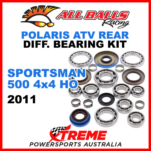 25-2084 Polaris Sportsman 500 4x4 HO 2011 Rear Differential Bearing Kit