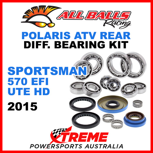 25-2087 Polaris Sportsman 570 EFI UTE HD 2015 Rear Differential Bearing Kit