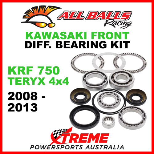 25-2093 Kawasaki KRF 750 Teryx 750 4X4 2008-2013 Front Differential Bearing Kit