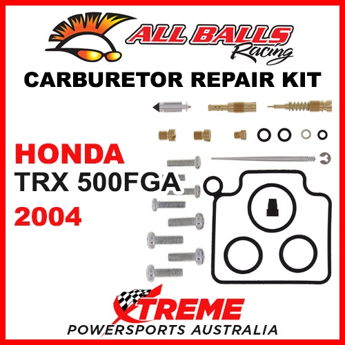 All Balls 26-1213 Honda TRX500FGA TRX 500FGA 2004 Carburetor Repair Kit