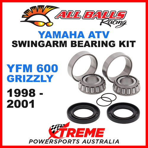 All Balls 28-1058 Yamaha YFM 600 Grizzly 98-01 Swingarm Bearing & Seal Kit