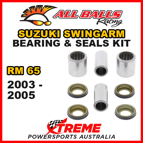 All Balls 28-1067 For Suzuki RM65 RM 65 2003-2005 Swingarm Bearing Kit