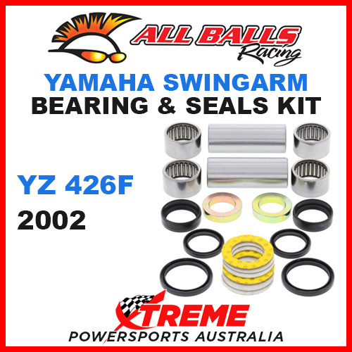 All Balls 28-1072 Yamaha WR426F 2002 Swingarm Bearing Kit