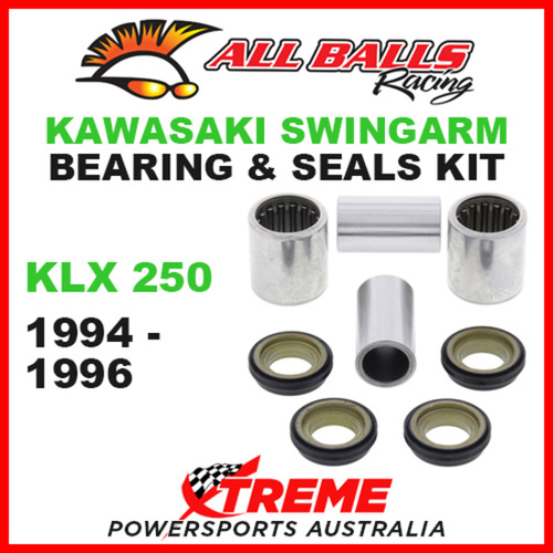 28-1080 Kawasaki KLX250 KLX 250 1994-1996 Swingarm Bearing & Seal Kit MX