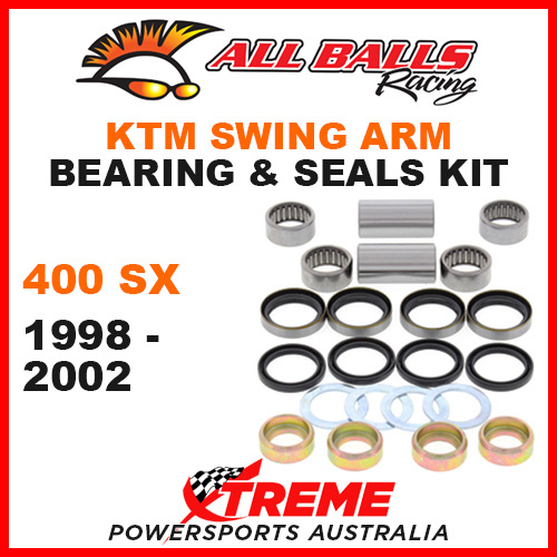 ALL BALLS 28-1087 SWINGARM BEARING KIT KTM 400SX 400 SX 400cc 1998-2002 OFF ROAD