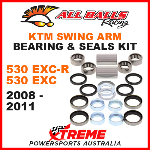 ALL BALLS 28-1125 MX SWINGARM BEARING KIT KTM 530EXC-R 530EXC 2008-2011 ENDURO