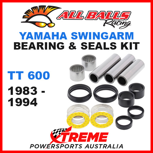 All Balls 28-1153 Yamaha TT600 TT 600 1983-1994 Swingarm Bearing Kit