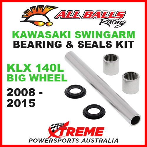 28-1194 Kawasaki KLX140 Big Wheel 2008-2015 Swingarm Bearing & Seal Kit MX