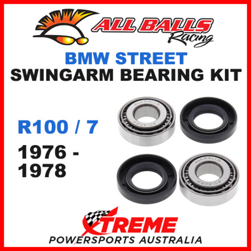 All Balls 28-1195 BMW R100/7 1976-1978 Swingarm Bearing Kit