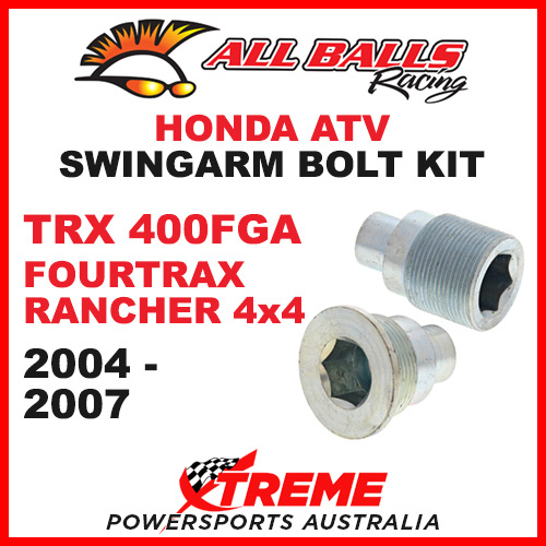 28-2001 Honda ATV TRX 400FGA FourTrax Rancher 4x4  2004-2007 Swingarm Bolt Kit