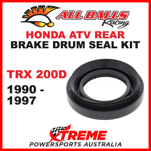 30-7601 HONDA ATV TRX200D TRX 200D 1990-1997 REAR BRAKE DRUM SEAL KIT