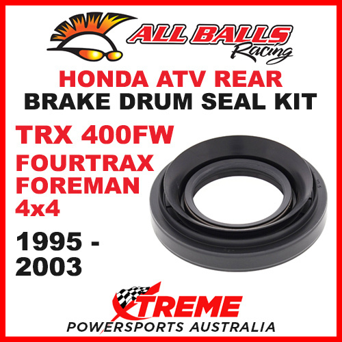 HONDA ATV TRX400FW FOURTRAX FOREMAN 4X4 1995-2001 REAR BRAKE DRUM SEAL KIT