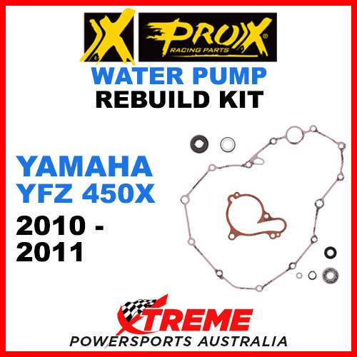 ProX Yamaha YFZ450X YFZ 450X 2010-2011 Water Pump Repair Kit 33.57.2429