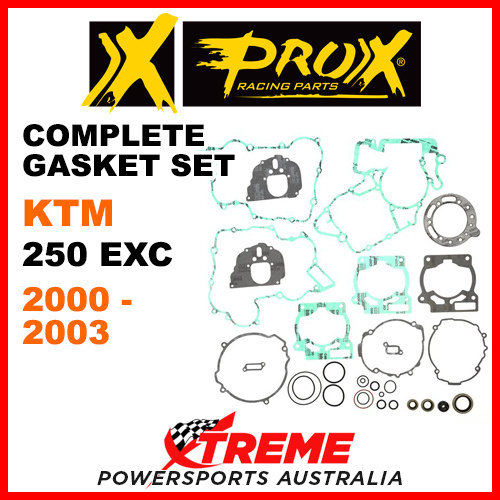 ProX KTM 250EXC 250 EXC 2000-2003 Complete Gasket Set 34.6320