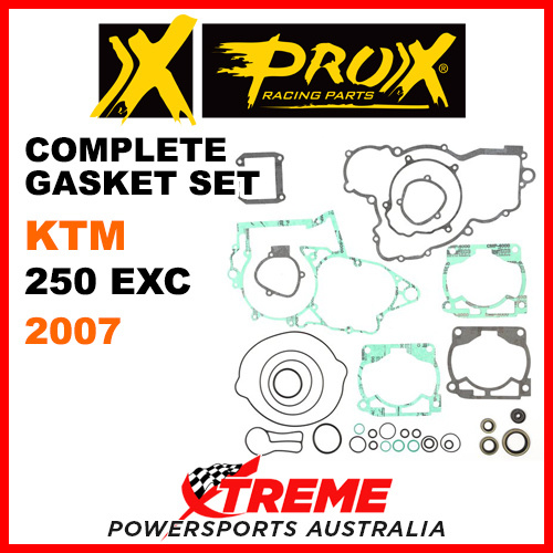 ProX KTM 250EXC 250 EXC 2007 Complete Gasket Set 34.6327