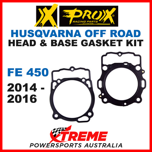 ProX Husqvarna FE450 FE 450 2014-2016 Head & Base Gasket Kit