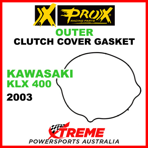 ProX Kawasaki KLX400 KLX 400 2003 Outer Clutch Cover Gasket 37.19.G3401