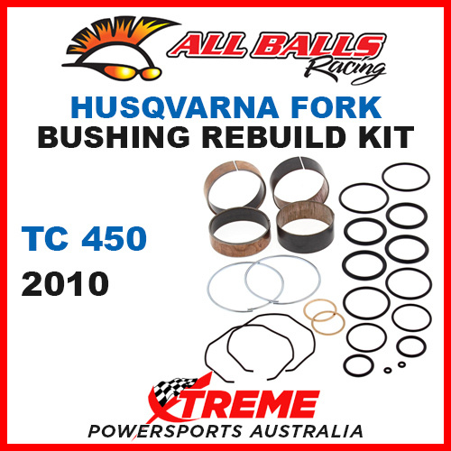 All Balls 38-6068 Husqvarna TC450 TC 450 2010 Fork Bushing Kit