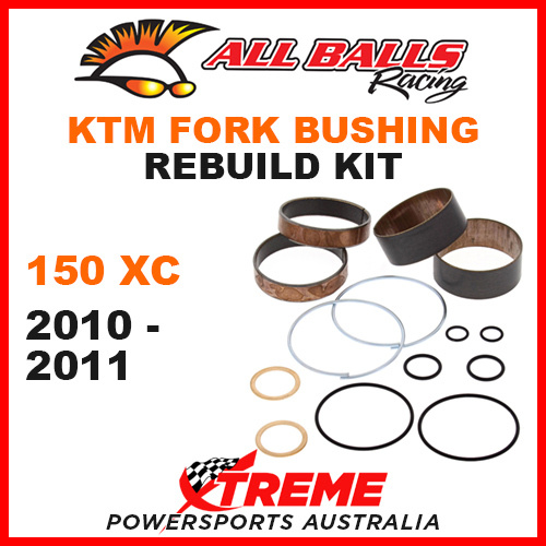 38-6073 KTM 150 XC 150XC 2010-2011 MX Fork Bushing Rebuild Kit Dirt Bike