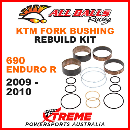 38-6074 KTM 690 Enduro R 2009-2010 MX Fork Bushing Rebuild Kit Dirt Bike