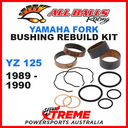 ALL BALLS 38-6078 MX OFF ROAD FORK BUSHING KIT YAMAHA YZ125 YZ 125 1989-1990