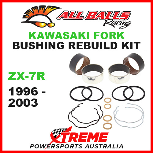 All Balls 38-6088 Kawasaki ZX-7R 700cc 1996-2003 Fork Bushing Kit