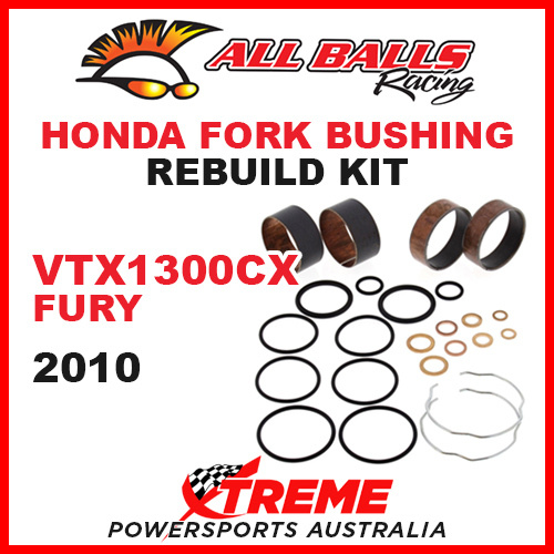 All Balls 38-6090 Honda VTX1300CX VTX 1300CX Fury 2010 Fork Bushing Kit