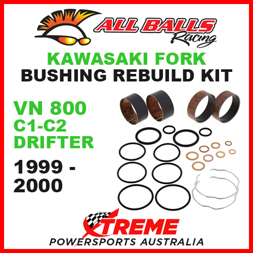 All Balls 38-6090 Kawasaki VN800 VN 800 C1-C2 Drifter 1999-2000 Fork Bushing Kit