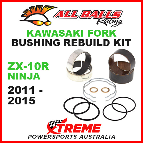 All Balls 38-6114 Kawasaki ZX-10R Ninja 2011-2015 Fork Bushing Kit