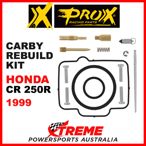 Pro-X Honda CR250R CR 250R 1999 Carburettor Repair Kit 44.55.10167