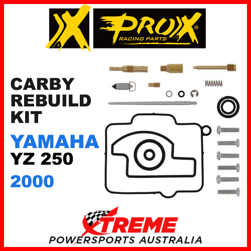 Pro-X Yamaha YZ250 YZ 250 2000 Carb Carburetor Repair Kit 44.55.10280