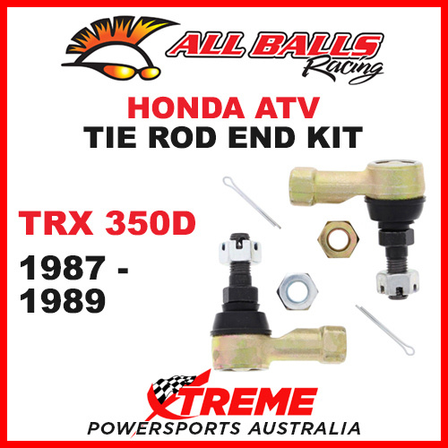 All Balls 51-1003 Honda ATV TRX350D TRX 350D 1987-1989 Tie Rod End Kit